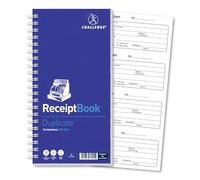 Challenge Duplicate Receipt Book, Carbonless, 200 Pages, 1 pack (280 x 141 mm)