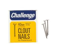 Challenge Galv Clout Nails (Plasterboard) 40mm 225g - 12032