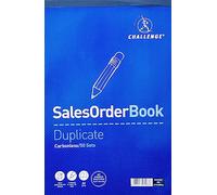 Challenge Large Duplicate Sales Order Book, Carbonless, 50 Pages, A4 (297 x 195 mm)