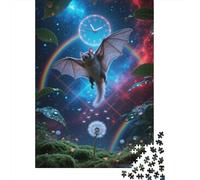 Challenge, Learn, And Enjoy with Flying Squirrel - 1000 Piece Wooden Puzzle for An Unforgettable Family Activity - Suitable for All Ages