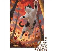 Challenge, Learn, And Enjoy with Turkish Van - 1000 Piece Wooden Puzzle for An Unforgettable Family Activity - Suitable for All Ages