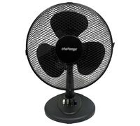 Challenge Oscillating Black Desk Fan - 12 Inch