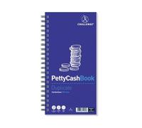Challenge Petty Cash Book 200 Duplicate Slips 280x141mm 100080052