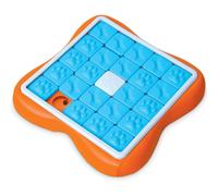 (Challenge Slider (Orange, Blue)) Interactive Dog Toys - Medium Level 2 - Dog Puzzle Feeder and Snack Dispenser for Relieving Boredom, Stimulating Spirits, Enriching Dog Life Reducing