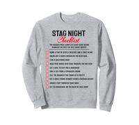 Challenge the Stag Bachelors Party Checklist Stag Do Party Sweatshirt