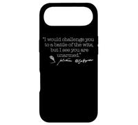 CHALLENGE YOU TO A BATTLE OF THE WITS Shakespeare ON BACK Case for iPhone Air