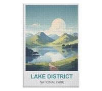 Challenge Yourself，Lake District National Park ，Adults 1000 Piece Jigsaw Puzzle- Christmas，38x26，paper puzzle，AA-1009