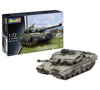 Challenger 1 Tank Armored Vehicle 1:72 Plastic Model Kit REVELL
