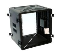 Challenger 12U 19 Inch Injection Moulded Rack Case, Stackable, Watertight