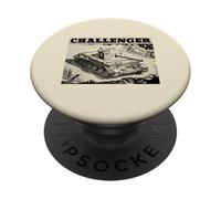 Challenger A30 WWII British Tank Scene Art PopSockets Adhesive PopGrip