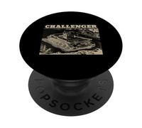 Challenger A30 WWII British Tank Scene Art PopSockets Adhesive PopGrip