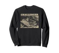 Challenger A30 WWII British Tank Scene Art Sweatshirt