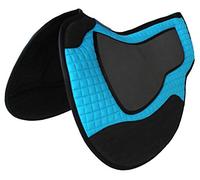 CHALLENGER Horse Quilted Endurance Contoured Barrel Gel Comfort Saddle Pad Turquoise 39185TR