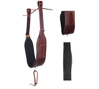 CHALLENGER Horse Western Tooled Padded Leather Rear Flank Back Saddle Cinch Billets 9782BR