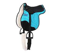 Challenger Horse Western Trail Fleece Padded Adjustable Bareback Saddle Pad Turquoise 39TS05TR