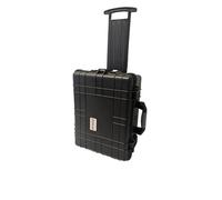 Challenger | TR5014 Large Waterproof Travel Case, Flight Case, Camera Case with Foam | Wheeled Hard Case with Retractable Pull Handle | Customisable Pick & Pluck Foam Insert-IP67 Certified