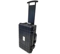 Challenger | TR5015 Waterproof Travel Case, Flight and Camera Case with Foam | Wheeled with Retractable Pull Handle | Customisable Pick & Pluck Foam Insert, for Drones/Heavy Equipment -IP67 Certified