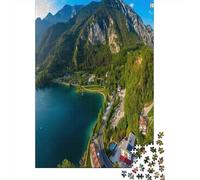 Challenging 1000 Piece Lake Garda Jigsaw for Adults - Eco-Friendly Paper Puzzle, A Mindful Toy & Unique Gift Idea 38x26cm/1000pcs