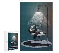 Challenging An Ocean Is Coming Jigsaw Puzzle for Adults, 1000 PCS, A Relaxing Challenge for Adult Puzzle Enthusiasts, at Home