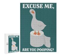 Challenging Excuse Me, Are You Pooping？ Jigsaw Puzzle for Adults, 500 PCS, Versatile Leisure for Adults Who Enjoy Jigsaws, for Puzzle Fans
