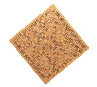 Challenging Fractal Tray Puzzle, Intricate Wooden Jigsaw with Complex Geometric Patterns (Cloud)