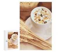 Challenging Healthy Breakfast with Grains And Seeds Jigsaw Puzzle for Adults, 1000 PCS, Versatile Leisure for Adults Who Enjoy Jigsaws, for Cosy Nights