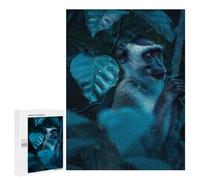 Challenging Monkey in The Jungle Jigsaw Puzzle for Adults, 500 PCS, Versatile Leisure for Adults Who Enjoy Jigsaws, for Family Fun
