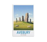 Challenging Puzzles Avebury Wiltshire JigsawPuzzle 1000 Pieces for Adults Challenging Puzzle Games 70x50CM