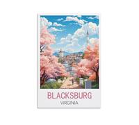 Challenging Puzzles，Blacksburg Virginia，Impossible Difficult Hard Fun 1000 Piece Jigsaw Puzzles for Adults 52x38cm