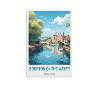 Challenging Puzzles,Bourton on The Water Englands,Impossible Difficult Hard Fun 2000 Piece Jigsaw Puzzles for Adults 100x70cm