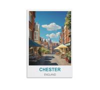 Challenging Puzzles,Chester Englands,Impossible Difficult Hard Fun 1000 Piece Jigsaw Puzzles for Adults 52x38cm