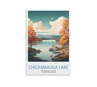 Challenging Puzzles，Chickamauga Lake Tennessee，Impossible Difficult Hard Fun 2000 Piece Jigsaw Puzzles for Adults 100x70cm