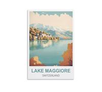 Challenging Puzzles Lake Maggiore Switzerland JigsawPuzzle 1000 Pieces for Adults Challenging Puzzle Games 52x38CM