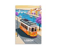 Challenging Puzzles，Lisbon Portugal Impossible Difficult Hard Fun 2000 Piece Jigsaw Puzzles for Adults 70x100cm