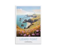 Challenging Puzzles,Lizard Point Cornwall JigsawPuzzle 1000 Pieces for Adults Challenging Puzzle Games 52x38cm