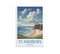 Challenging Puzzles,St Andrews Scotlands,Impossible Difficult Hard Fun 1000 Piece Jigsaw Puzzles for Adults 38x26cm