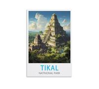 Challenging Puzzles，Tikal National Parks Impossible Difficult Hard Fun 2000 Piece Jigsaw Puzzles for Adults 70x100cm