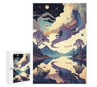 Challenging Whimsical Sky Reflections Jigsaw Puzzle for Adults, 1000 PCS, A Rewarding Pastime for Dedicated Jigsaw Fans, for Indoor Play