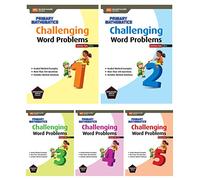 Challenging Word Problems for Primary Mathematics 5 Books Set: Book 1 - 5