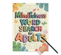 Challenging Word Search Book - Stress Reliefs, 400+ Puzzles Designed Adults Retirees, Kids Teenagers | Daily Training Memory Strengthening Relaxing Pastime Thoughtful Present and Meditation