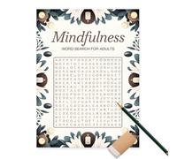 Challenging Word Search Book - Stress Reliefs, 400+ Puzzles Designed Adults Retirees, Kids Teenagers | Daily Training Memory Strengthening Relaxing Pastime Thoughtful Present and Meditation