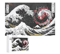 Challenging Yin And Yang Axolotls Jigsaw Puzzle for Adults, 1000 PCS, Versatile Leisure for Adults Who Enjoy Jigsaws, at Home