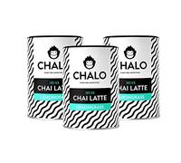 CHALO | Vegan Chai Latte Premix | Lemongrass | The exotic & sweet chai ! | Up to 75 cups |3 x 300GR