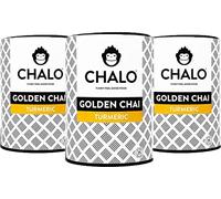 CHALO | Vegan Chai Latte Premix | Turmeric | The authentic Golden Milk! | Up to 75 cups |3 x 300GR