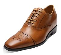 CHAMARIPA Height Increasing Shoes Tall Mens Shoes Elevator Shoes Make You 2.76 inches Taller-K6531