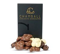 CHAMBALL Luxury Chocolate Gift Box with Nuts | White, Milk & Dark Chocolate Bonbons | Gourmet Handmade Chocolates | Premium Chocolate Treat Box | Perfect Chocolate Gift Set or chocolates gift box