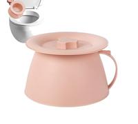 Chamber Bucket, 1.5L Pee Pot With Lid And Handle for Men, Bedpans Potty for Wife Son Husband Friends Daughter Women Teens Family Boys Girls Men