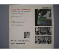 Chamber Music From Marlboro. Schoenberg: Verklaerte Nacht, Op. 4. Faure: La Bonne Chanson, Op. 61. Martial Singher, Bar.