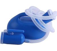 Chamber Pot, 2000ML Men's Male Bed Urinal Potty Pee Bottle Collector with 1.6M Tube