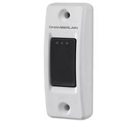 CHAMBERLAIN Illuminated Wired Push Button - 75REV with Large Illuminated Screen for Easy use in The Dark - Weather-Resistant, Works on Any Garage Door Opener - Compatible with AC & DC Openers, Ehite